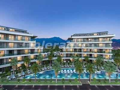 Complejo residencial Modern ready to move in apartments 1+1, 2+1, 3+1 and 4+1 in Oba, Alanya in a complex from the developer