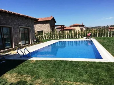 Zespół mieszkaniowy Complex of villas with swimming pools and a panoramic view, Istanbul, Turkey