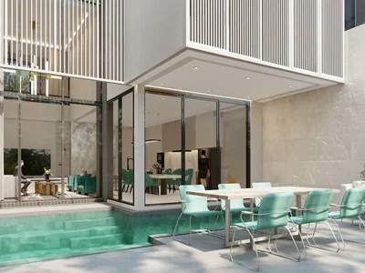 Complexe résidentiel Complex of new villas next to the golf club and a 5-minute drive from the international school, Chalong, Phuket, Thailand