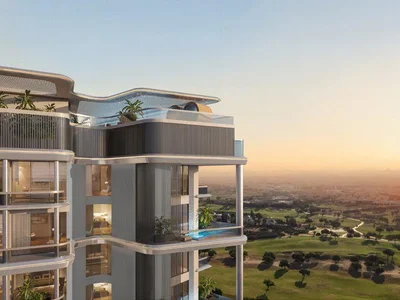 Wohnanlage New complex Golf Grove with a swimming pool, panoramic views and a club, Dubai Production city, Dubai, UAE