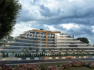 Complexe résidentiel Nouveaux appartements 1+1, 4+1 du développeur à Altıntaşе, Antalya en versements avec vue sur la mer