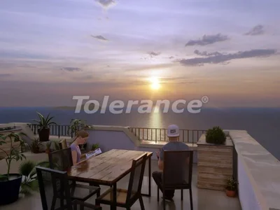 Wohnanlage 1+1, 2+1, 3+1 Wohnungen in Didim mit Meerblick und Ratenzahlung vom Bauträger