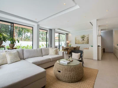 Wohnanlage Gated complex of villas with swimming pools in the convenient area of Bo Phut, Samui, Thailand
