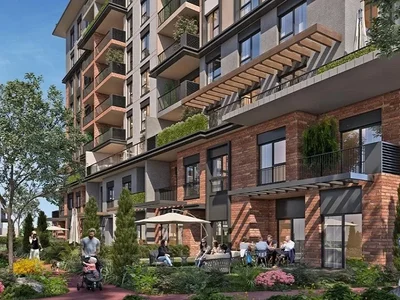 Zespół mieszkaniowy Luxury apartments in the center of Istanbul in the Dap Yeni Levent complex.