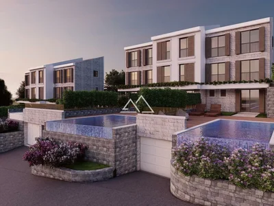 Complejo residencial Newbuilt gated townhouse community in Budva Riviera