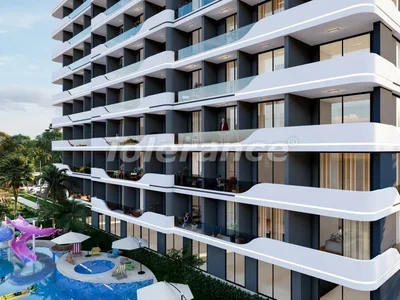 Wohnanlage Wohnungen 1+1, 2+1 vom Bauträger in Erdemli, Mersin mit Meerblick und Infrastruktur