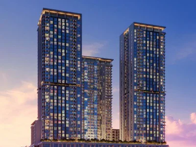 Wohnanlage Creek Vistas Grande — comfortable apartments in a new complex by Sobha with a swimming pool and a gym in Sobha Hartland, Dubai
