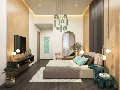 Жилой комплекс Новая резиденция LAGOON views (Phase 2) с бассейнами, садами и зонами для развлечений, Golf city (Damac Hills), Дубай, ОАЭ
