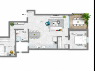 Barrio residencial Projet neuf proche de la mer et de la ligne de tramway a bat yam