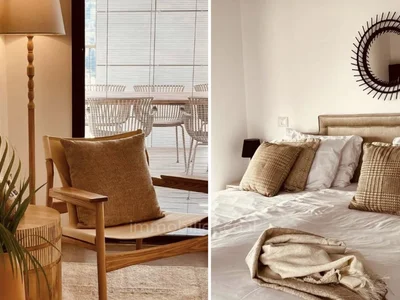 Quartier résidentiel Appartements parfaits et meublés avec vue sur la mer et les jardins bahá’í, entièrement meublés et déjà loués, pour y vivre ou pour investissement.