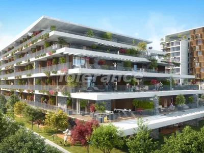 Wohnanlage Bezugsfertige Wohnungen 2+1, 3+1, 4+1 in Umraniye, Istanbul mit der Möglichkeit, die türkische Staatsbürgerschaft zu erhalten