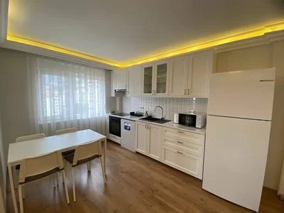 Zespół mieszkaniowy Umeblowane mieszkanie 1+1 z WIDOKIEM NA MORZE w kompleksie Utopia Residence.