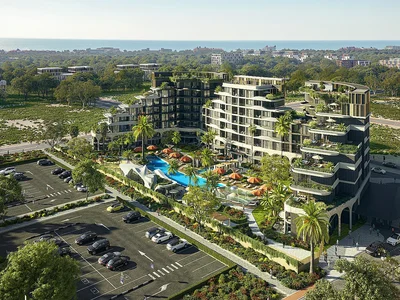 Apartamentowiec Apartamenty o Wysokich Dochodach z Wynajmu w Kompleksie w Aksu Antalya