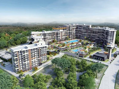 Zespół mieszkaniowy Quality guarded residence with six swimming pools, a spa center and lounge areas, Izmir, Turkey