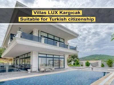 Willa Ekskluzywna, luksusowa willa z widokiem na Alanyę, morze i góry.