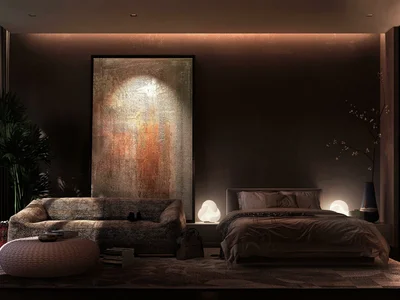 Wohnanlage Apartments with spacious balconies and terraces, with views of the sea, city, park and forest, Istanbul, Turkey