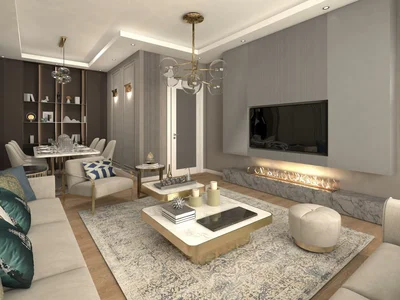 Complexe résidentiel Gated residence with swimming pools and gyms close to metro stations, Istanbul, Turkey