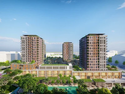 Zespół mieszkaniowy Luxury residence with swimming pools and a spa center, Bahçelievler district, Istanbul, Turkey