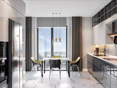 Wohnanlage New residence with a swimming pool and hotel services near a metro station, in a quiet and prestigious area, Istanbul, Turkey