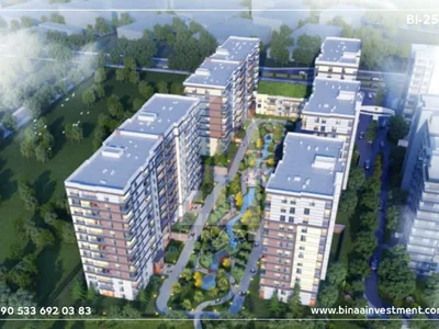 Apartamentowiec Istanbul Kucukcekmece residence project