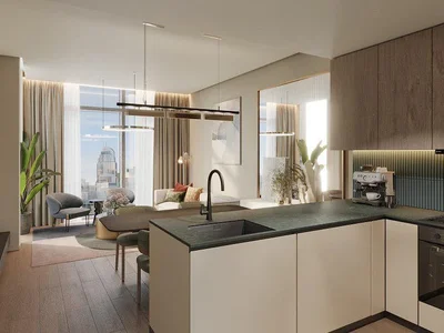 Residential complex New project DoubleTree by Hilton with a pool and recreation areas close to a metro station and DIFC, Jumeirah Garden City (Al Satwa), Dubai