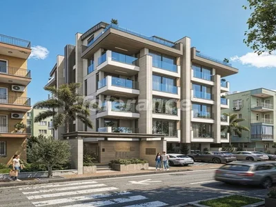 Complexe résidentiel Nouveaux appartements 2+1 et duplex 3+1 à Muratpaşa, Antalya à seulement sept cents mètres de la mer