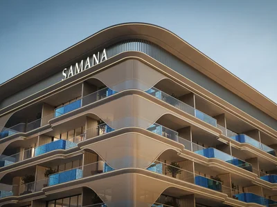 Complejo residencial Samana Imperial Garden – Luxury Living Redefined in Arjan, Dubai.
