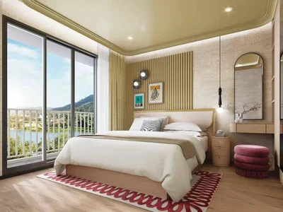 Complexe résidentiel New residence with a lagoon, a club and a co-working area, Bang Tao, Phuket, Thailand