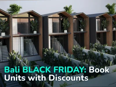 Black Friday in Bali: Villas From a Famous Developer with a 30% Discount