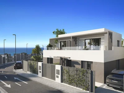 Villa Villen in einer Wohnanlage mit Panoramablick in Vélez Málaga