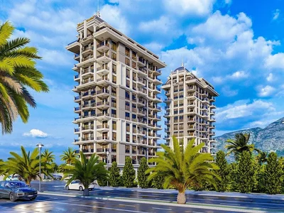 Apartamentowiec Apartamenty przy Plaży na Sprzedaż w Mahmutlar Alanya