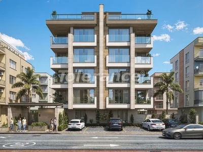 Complexe résidentiel Nouveaux appartements 2+1 et duplex 3+1 à Muratpaşa, Antalya à seulement sept cents mètres de la mer