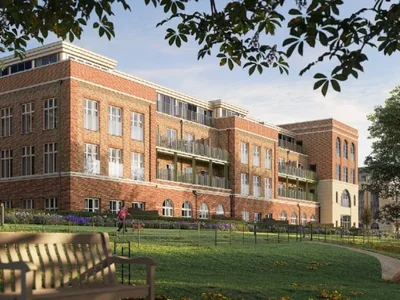 Apartamentowiec Spacious 2-Bedroom Apartment with Park Views in Sunningdale, Berkshire
