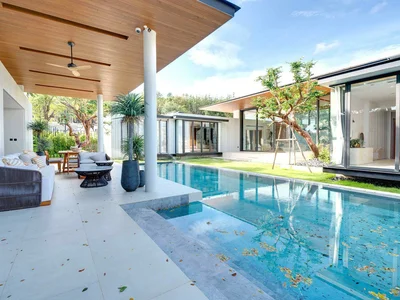 Complejo residencial Modern complex of villas with swimming pool near beaches, Phuket, Thailand