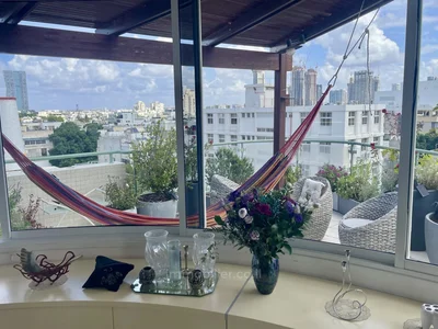 Residential quarter Penthouse duplex dexception rue mendeli moher sefarim tel aviv