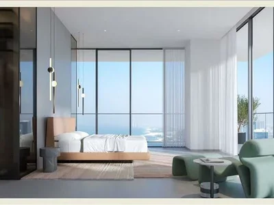Wohnanlage New W Residences with a swimming pool, a spa center and a direct access to the yacht club, Dubai Harbour, Dubai, UAE