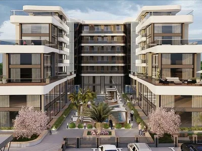 Zespół mieszkaniowy New premium residence with a swimming pool and an underground garage, Altıntaş, Turkey
