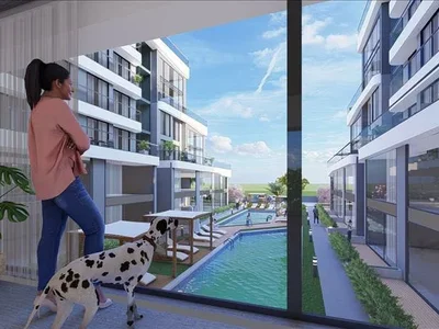 Zespół mieszkaniowy New premium residence with a swimming pool and an underground garage, Altıntaş, Turkey