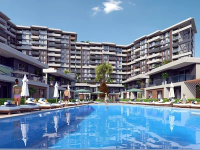 Zespół mieszkaniowy Quality guarded residence with six swimming pools, a spa center and lounge areas, Izmir, Turkey