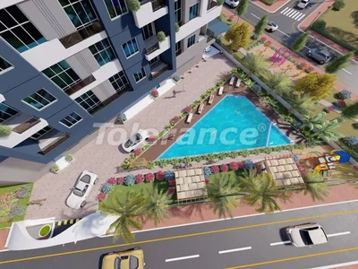 Residential complex Apartments 2+1, 3+1 from the developer in Tece, Mersin with sea view