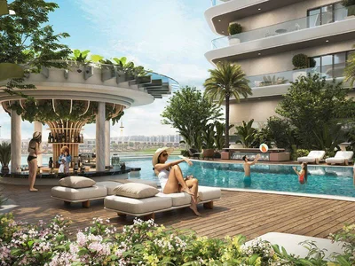 Жилой комплекс Новая резиденция Elo 3 с бассейном недалеко от Downtown Dubai, Damac Hills 2, Дубай, ОАЭ