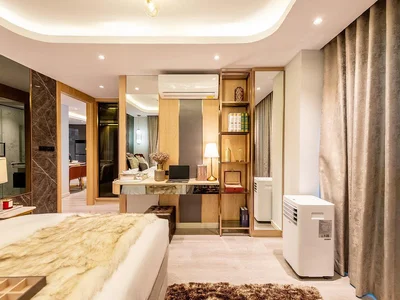 Wohnanlage New residence with a swimming pool, a garden and a co-working area close to Jomtien Beach, Pattaya, Thailand