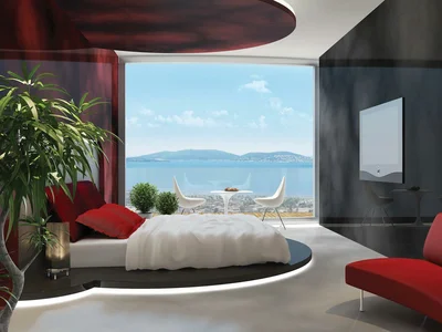 Wohnanlage Apartments with terraces in a high-rise residence with a swimming pool and a panoramic view, near a metro station, Istanbul, Turkey