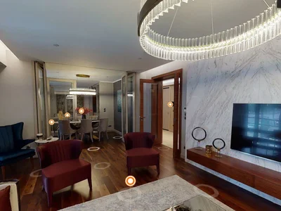 Complexe résidentiel Apartments with a panoramic view in a new residence with a spa area and swimming pools, close to the sea, Istanbul, Turkey