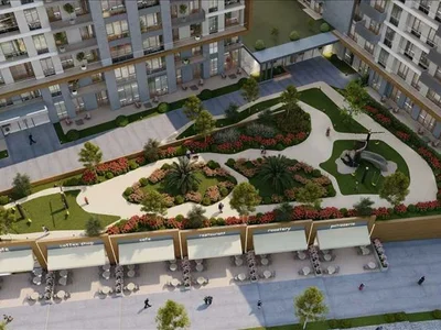 Complexe résidentiel New residence with a swimming pool and a shopping street near metro stations, Istanbul, Turkey