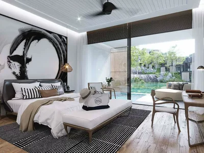 Complejo residencial New apartments in an exclusive residential complex with a good infrastructure and services near Kamala Beach, Phuket, Thailand