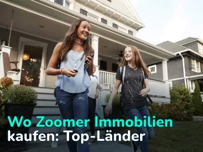 Top-Länder und -Städte, in denen Zoomer im Jahr 2025 Immobilien kaufen