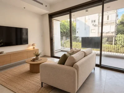 Dzielnica mieszkaniowa Appartement de 3 pieces avec parking et debarras pres de kikar hamedina
