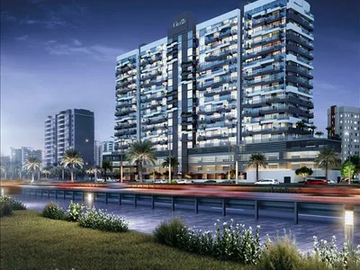 Complexe résidentiel Azizi Grand — new residence by Azizi with swimming pools and gardens close to the golf club in Dubai Sports City