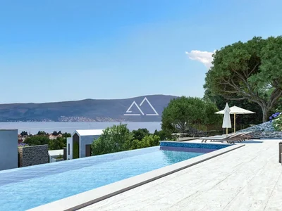 Residential complex Luxury apartments with private pools in an exclusive development in Tivat